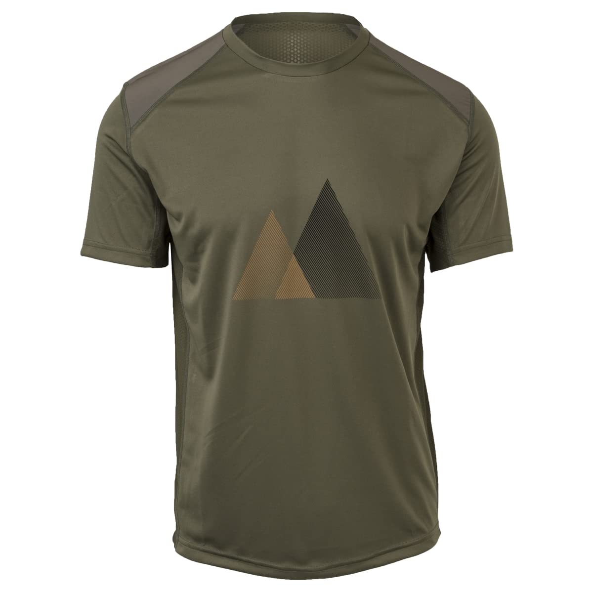 AGU Unisex-Adult Maglia MTB Sport Uomo Army Green-Maniche Corte, VERDE, 2XL