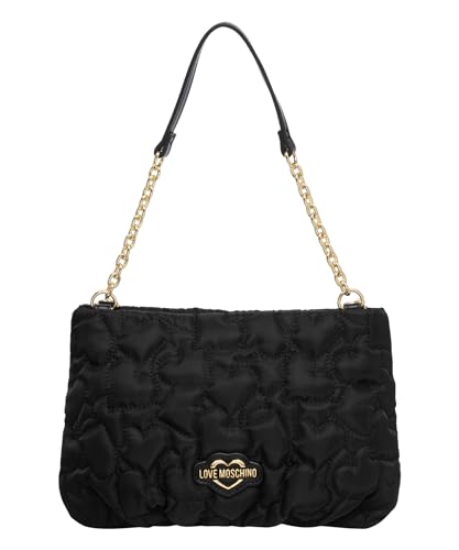 Love Moschino damen Schultertasche black