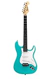 Keytone E-Gitarre Basic GST-111 Mint Blue E Gitarre blau