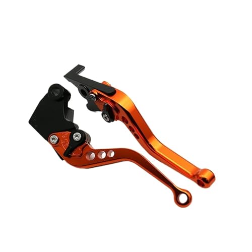 Motorrad Bremshebel Für Kawasaki ZX636R ZX-636R ZX6RR ZX-6RR 2005 2006 Motorrad Lange/Kurze Bremse Kupplung Hebel BremsKupplungshebel(Short orange)