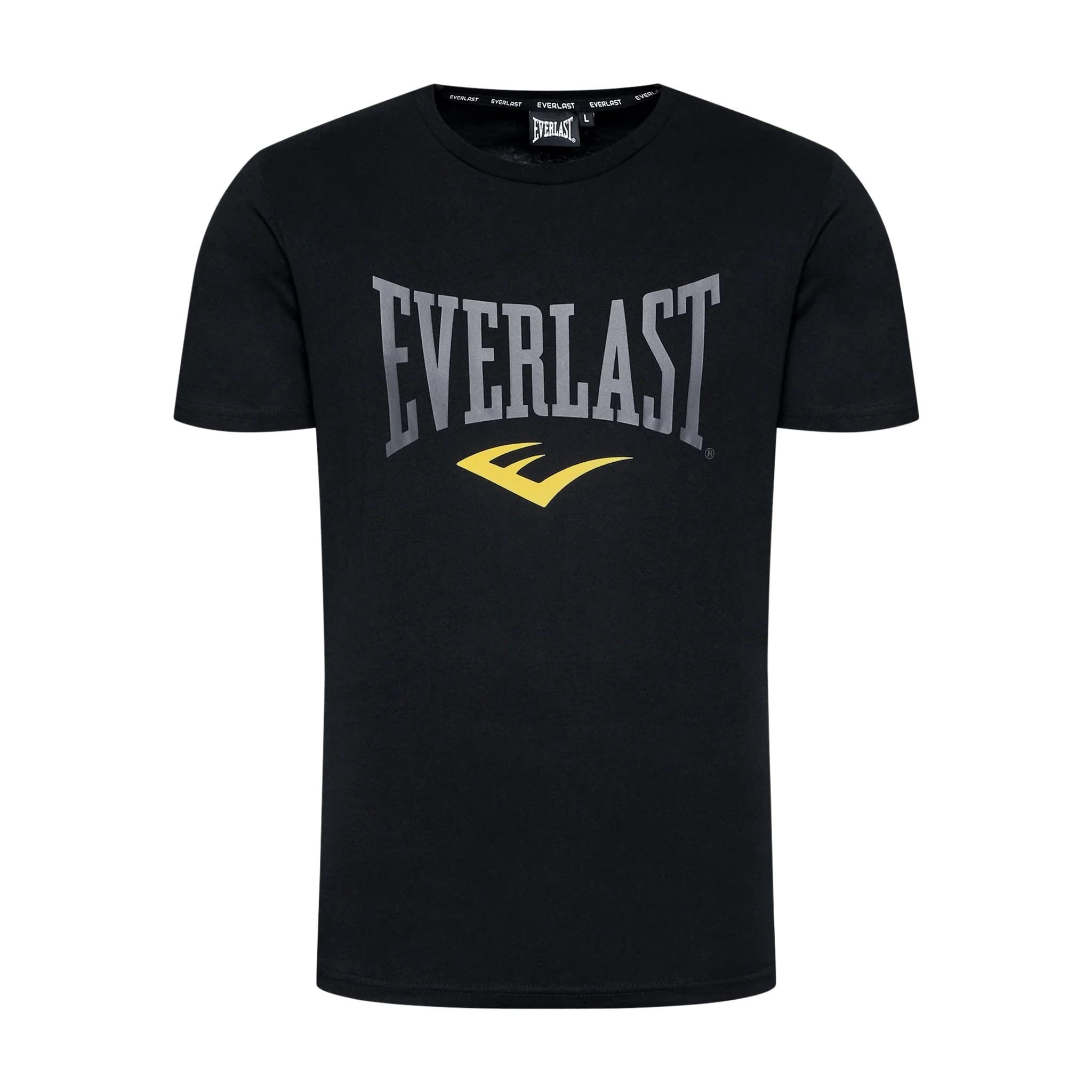 Everlast Herren T-Shirt Russel, Schwarz, S