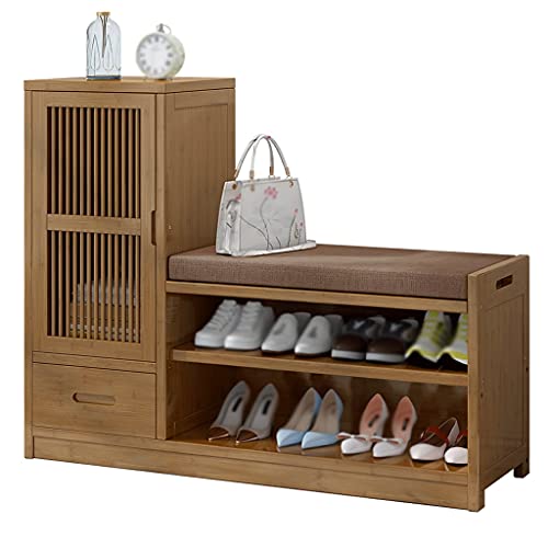 CNBYDK Schuh-Organizer, Schuhregal, 3-lagiges Schuhregal, Aufbewahrungsregal, Sofa-Sitz, Wechselschuh-Organizer, Wohnzimmer, Schlafzimmer, Büro, Badezimmer, Flur, Schuhwechselhalterung, Schuhregal