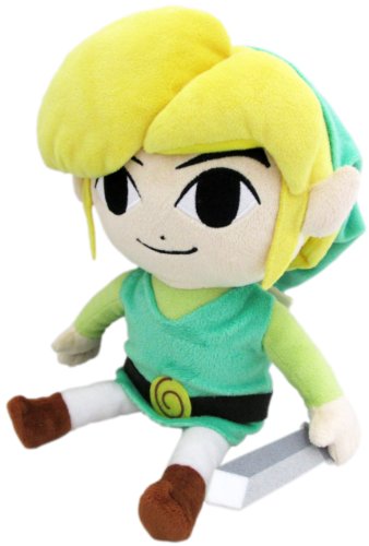 Sanei 3760259930233 Legend of Zelda Link plüsch, grün