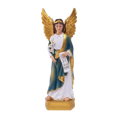 Pcivzxam Klassische Sankt Gallen Statue Ornamente Geschenk Harz