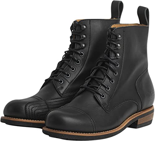 Rokker Urban Rebel Motorradstiefel (Black,41)