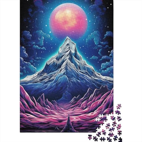 Luminous Peaks Puzzles für Erwachsene und Teenager, 1000 Teile Puzzles für Erwachsene, Puzzles für die ganze Familie (75x50cm)