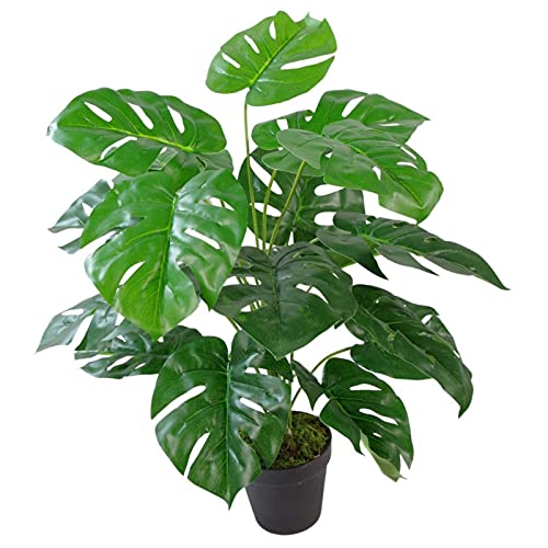 Leaf Realistische künstliche Monstera-Käsepflanze