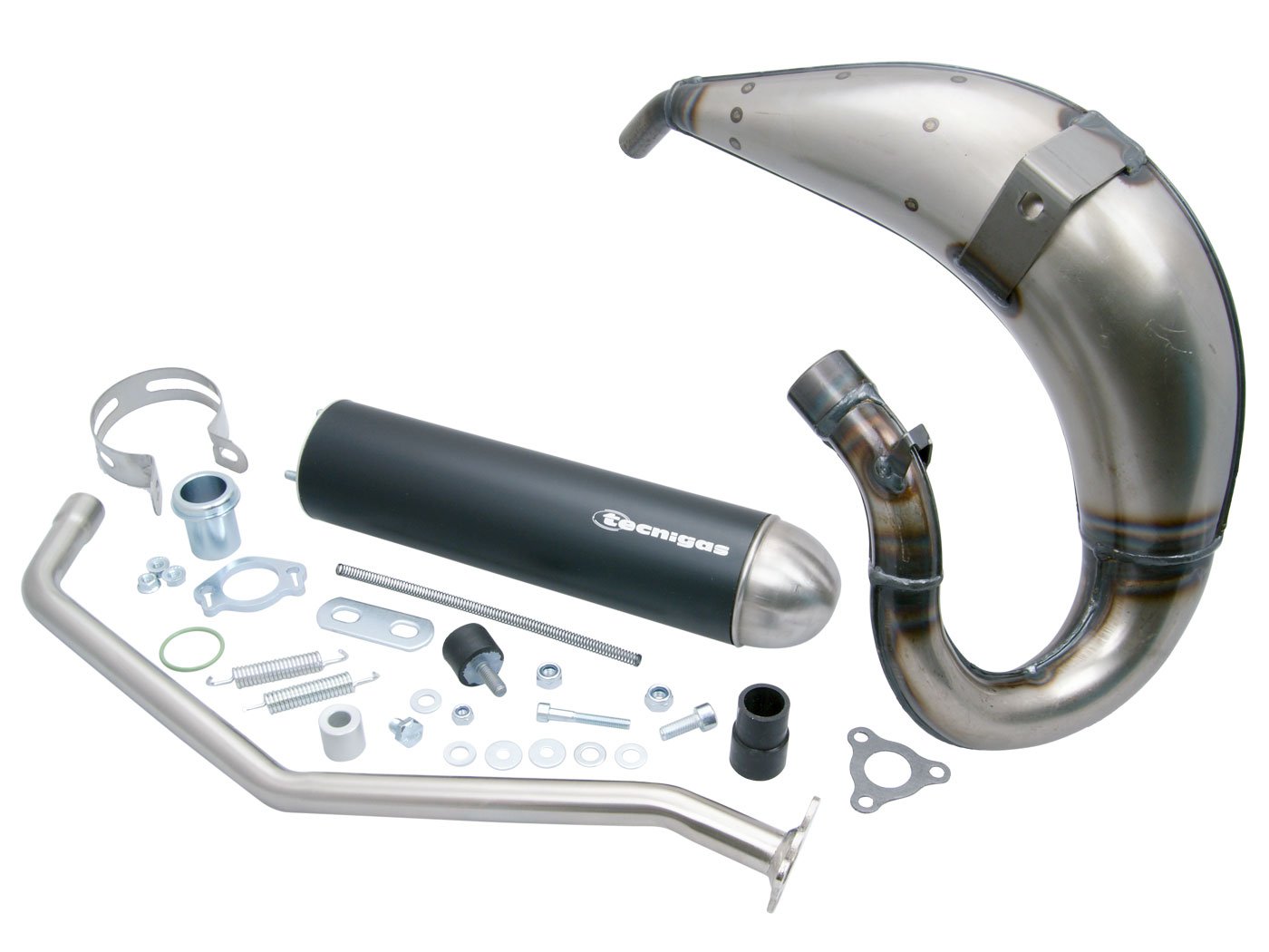 Auspuff Tecnigas E-NOX Steel für Gilera SMT 50 D50B0 13- ZAPABB01