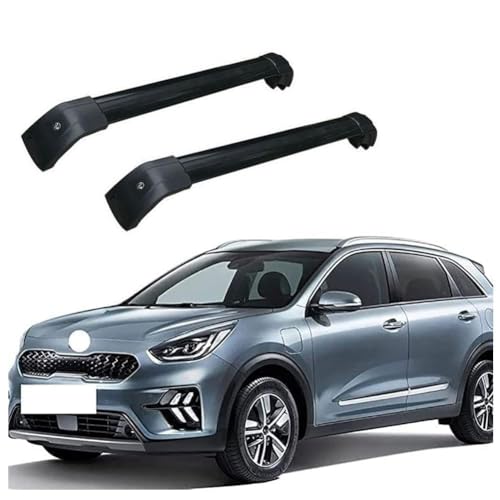 Dachträger für KIA NIRO/NIRO EV 2016-2020,Auto-Dachrelingträger Schmutzabweisend Dachgepäckträger Fahrradträger Fahrradträger,A