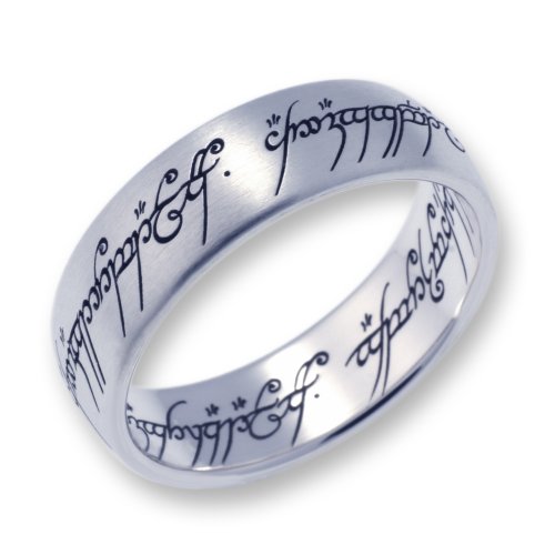 Der Herr der Ringe Fingerring »Der Eine Ring - Edelstahl, 10004022«, Made in Germany