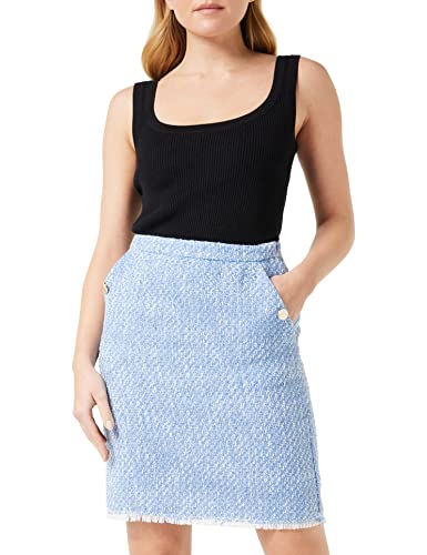 Peppercorn Minessa Boucle Rock | Rock Damen In Blau | Frühling Röcke Damen | Größe Xl