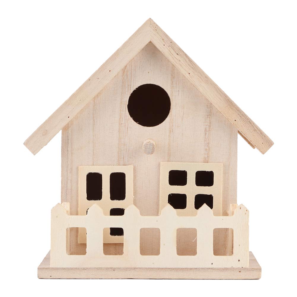 Hängende Vogelhaus Holz Vogelhaus Nester Outdoor Hängende Vögel Papageien Ruhen Zucht Box Dekoration