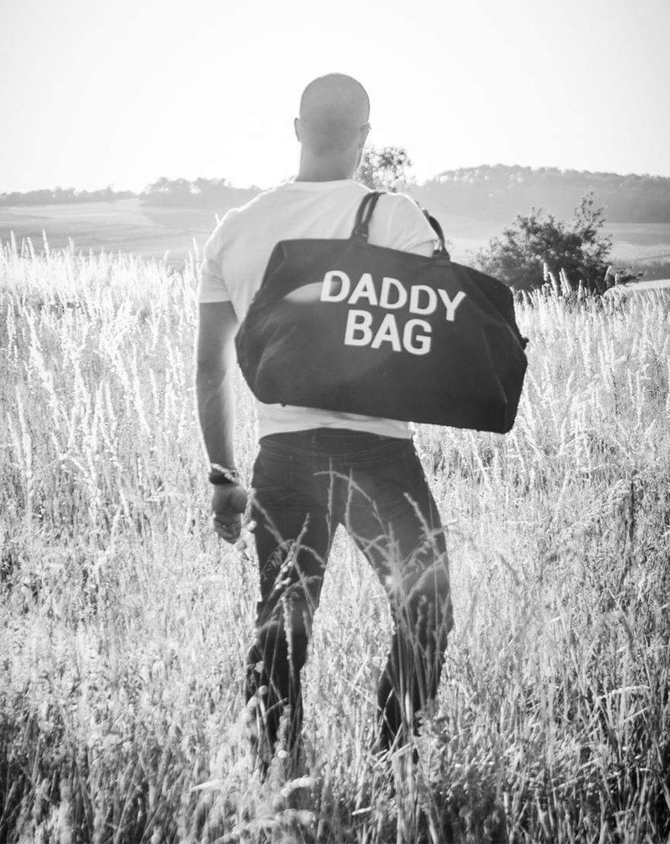 Wickeltasche DADDY BAG (55x30x40) in schwarz 2