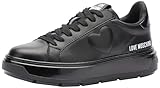 Love Moschino Damen Sneakers, Schwarz, 41 EU