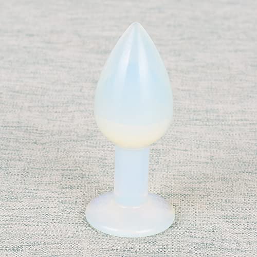 Obsidian-Opalit-Glas-Massagestab, männlich, weiblich, Kristall-Massagewerkzeug, Relax-Produkte, Opalit Haushalt (Color : Opalite)