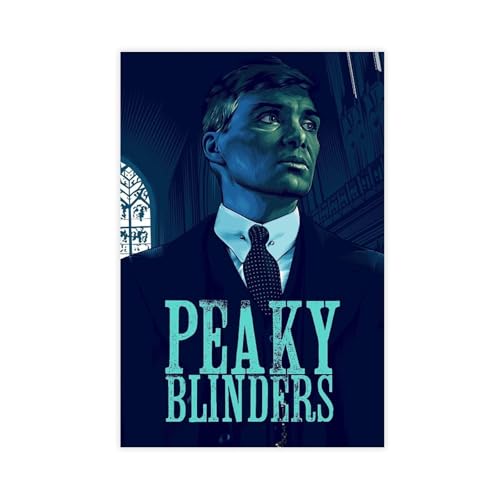 biegzc Filmposter "Peaky Blinders" (2013), Leinwand, Schlafzimmer, Dekoration, Landschaft, Büro, Raumdekoration, Geschenk, 60 x 90 cm