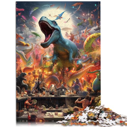 Puzzle-Geschenk, Tierparty, 1000 Teile, für Erwachsene, schwierige Puzzles, Holzpuzzles, Künstlersammlung, bildende Kunst, 1000 Teile (50 x 75 cm)