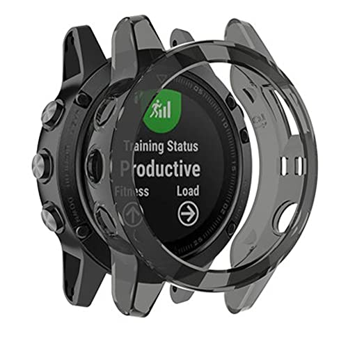 OPKDE Schutzhülle für Garmin Fenix 7 7S 7X Schutzhülle Smart Watch TPU Bumper für Fenix 7 7S 7X Schutzhülle Rahmen Shell Sleeve, For Fenix 7, Achat