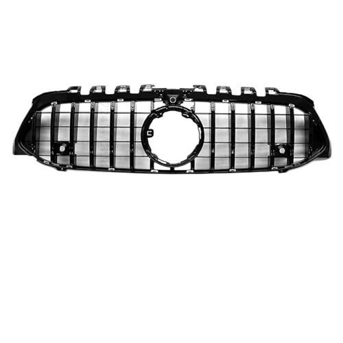 Frontgrills Für Benz W177 A 2019+ A250 A200 A180 A220 A35 Für Facelift Front Hood Grille Racing Stoßstange Grill Außenteil Front Bumper Grille(GT Black-Hole)