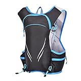 Running Trail Bag – Praktische tragbare Fitness-Westentasche – Outdoor-Sport-Brusttasche für Männer, große Westentasche mit reflektierendem Sicherheitsstreifen für das Training