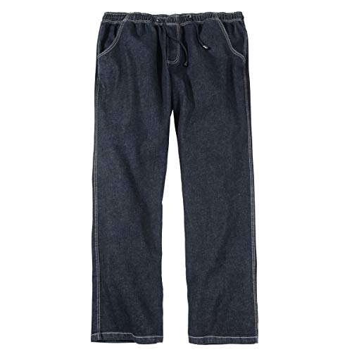 Herren Schlupfjeans - Joggingjeans in dunkelblau in großen Größen von 3XL - 12XL