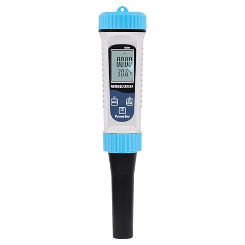 5-in-1-Säure/Temperaturtester Für Pool Aquarium Hydrokultur Salzwasser Digitaler Säuretester