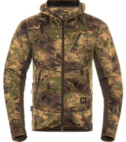 Harkila Deer Stalker camo Fleece Hoodie AXIS MSP® Forest Green