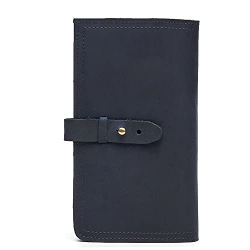 NEWNAN 1 Stück Clutch Bag Herren Retro Business Wallet Große Kapazität Dokumententasche Lange Tasche (Farbe: B, Größe: 11 * 2 * 19 cm)