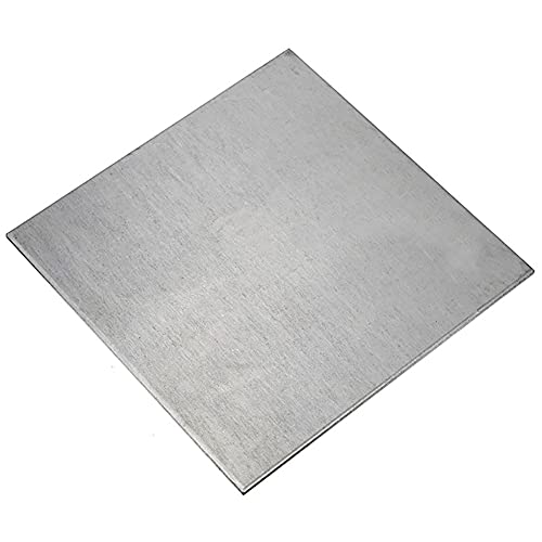 BAIWANLIN Titanblech Metall TA2/GR2 Platte Sheet Folie Titanium Hochreiner Wissenschaftliche Forschung Material Präzisionsteile100mm*100mm,3mm*100mm*100mm