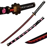 Samurai Roronoa Zoro Schwert 100 cm Holzschwert, Katana aus japanischem Anime Holz, Cosplay Sword-shisui