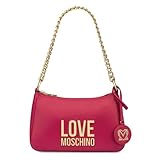 Love Moschino Damen Borsa Bonded Pu Fuxia Umhngetasche, Mehrfarbig