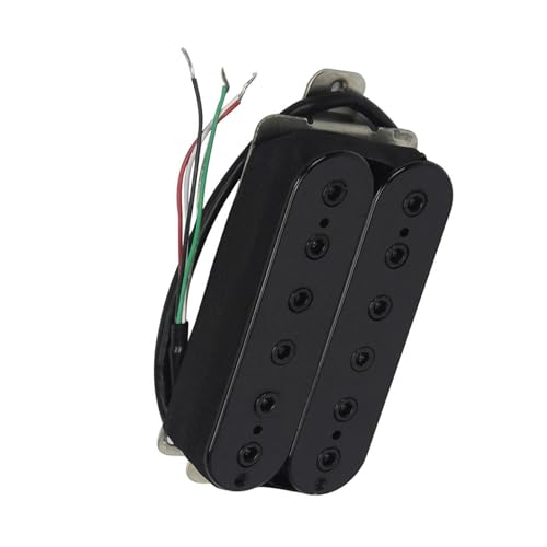 1PC Exquisite Keramik Humbucker Pickup Elektrische Gitarre Schwarz Pickup Gitarre Teile Single-Coil-Tonabnehmer (Color : Bridge)