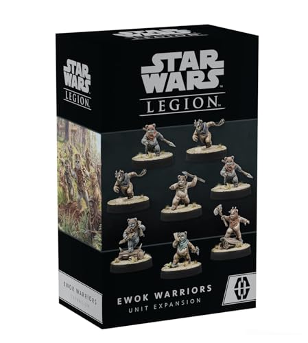 Atomic Mass Games Star Wars Legion Ewok Warriors Erweiterung - 2 Spieler Kampfspiel - Figurspiel - Strategiespiel für Erwachsene und Jugendliche - ab 14 Jahren - Durchschnittliche Spielzeit