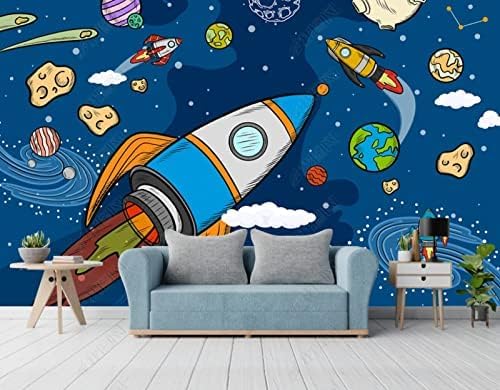 Handgezeichnete Kosmische Muster 3D Tapeten Wanddekoration Fototapete Sofas Wohnzimmer Wandbild Schlafzimmer-300cm×210cm