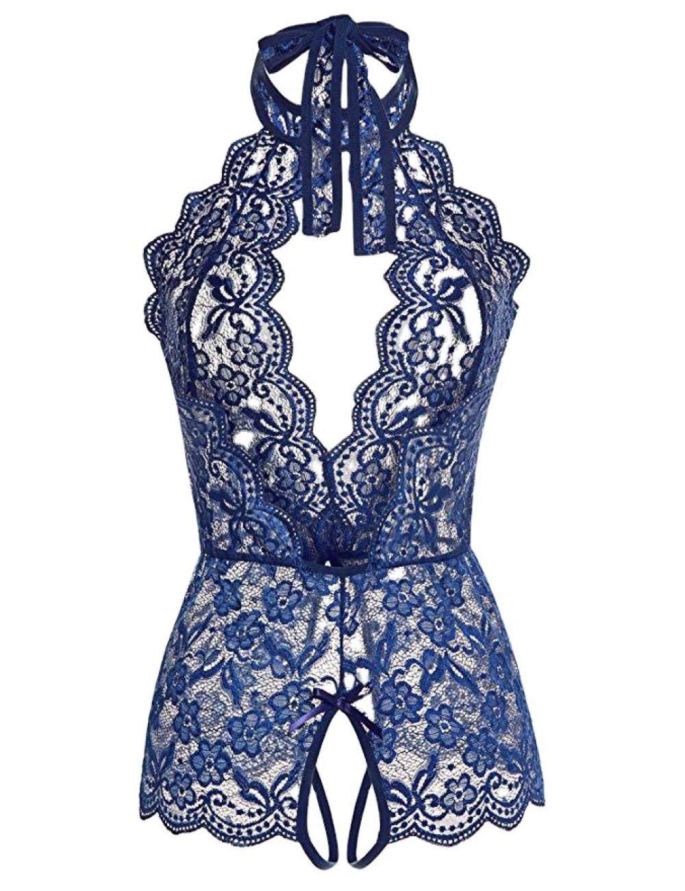 Dessous Sexy Reizwäsche Push Up Sexy Dessous Net Garn Perspektive Ein Stück Blau S