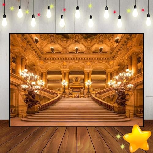 Schloss des Königs Palast Ägyptisches Wandbild Hintergrund Foto Dekoration Fotografie Hintergründe Party Kust Geburtstag Hintergrund Banner 210X150cm