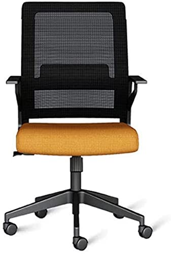 QYZUJIKL Bürostuhl Schreibtischstuhl Bürostuhl Ergonomischer, Verstellbarer Lendenwirbelstützstuhl Executive Mesh Chair Hohe Rückenlehne Bequemer Drehstuhl Verstellbarer Stuhl erforderlich