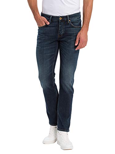 Cross Jeans Herren Dylan Tapered Fit Jeans, Blau (Dirty Blue 097), W29/L32 (Herstellergröße: 29/32)