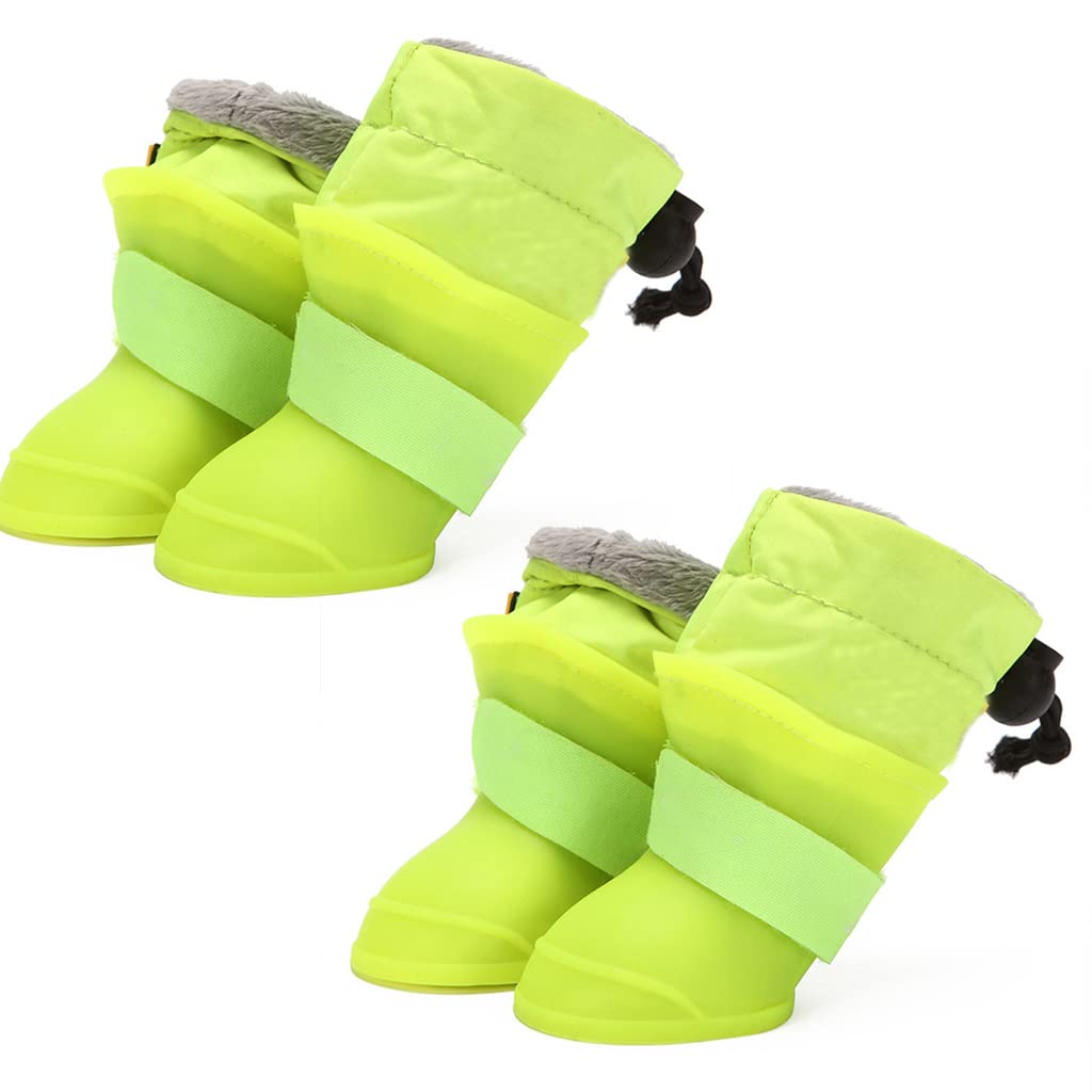 Schneestiefel, Regenstiefel, wasserdicht, atmungsaktiv, tragbar für kleine und große Hunde