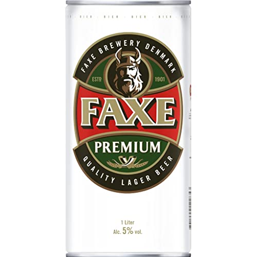 Faxe Danish Lager Beer, EINWEG (12 x 1 l)