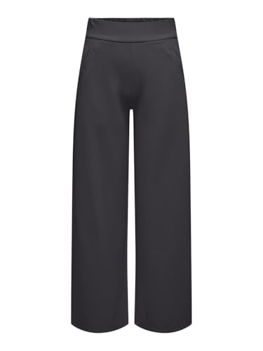 JdY Damen JDYLOUISVILLE Catia Wide Pant JRS NOOS Stoffhose, Phantom, M / 32L