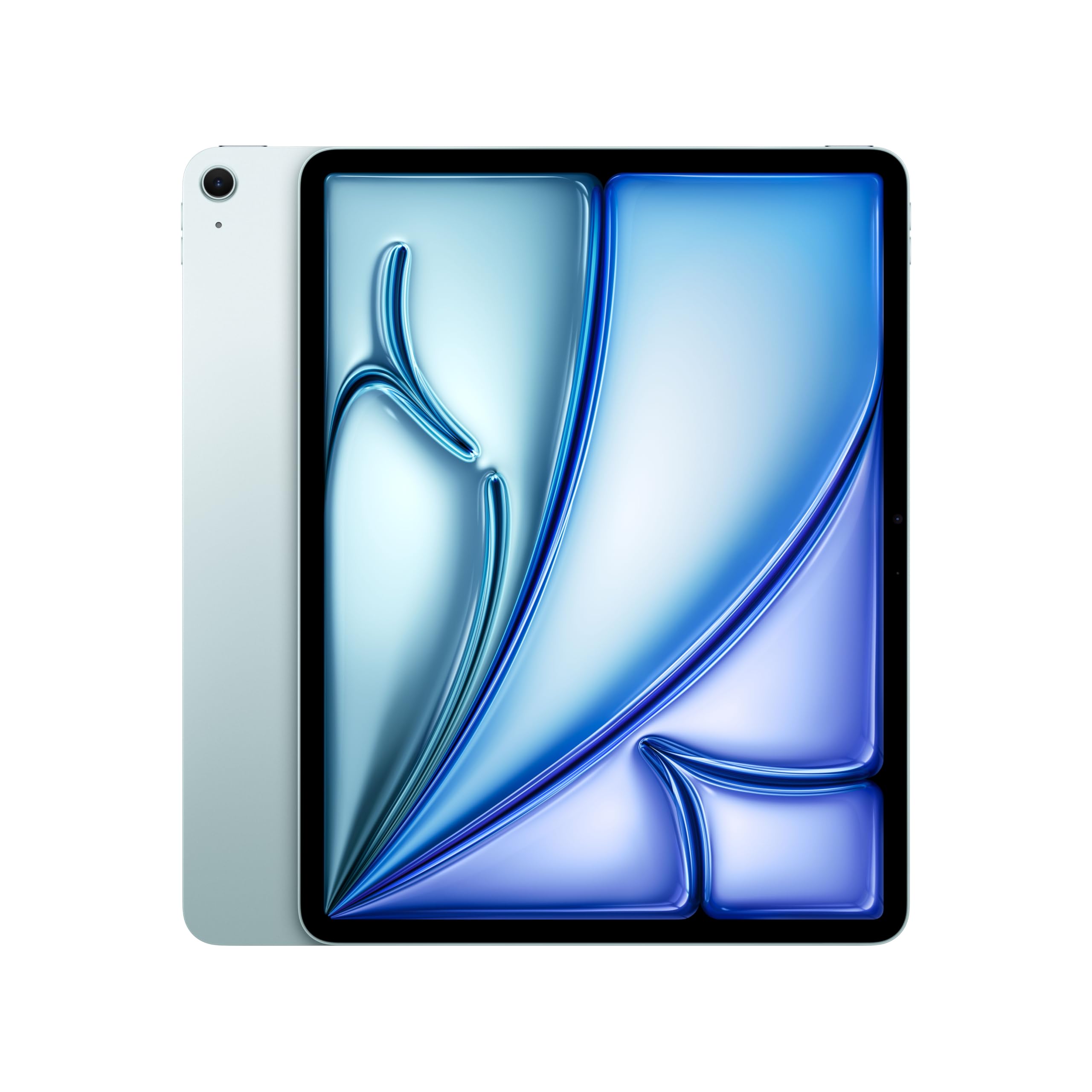 Apple 13" iPad Air (M2): Liquid Retina Display, 256 GB, 12 MP Querformat Frontkamera/12 MP Rückkamera, WLAN 6E, Touch ID, Batterie für den ganzen Tag – Blau