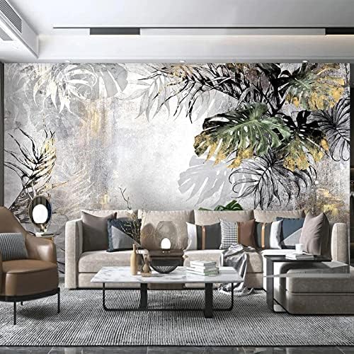 Schöne Blätter 3D Tapeten Wanddekoration Fototapete Sofas Wohnzimmer Wandbild Schlafzimmer-250cm×170cm