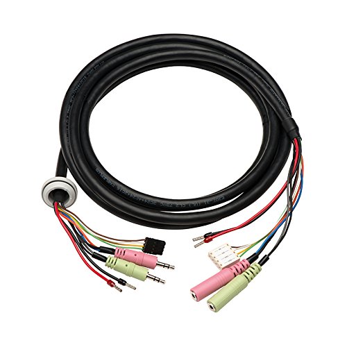 Axis 5505 – 511 Adapter Cable – Adapter für Kabel (Audio in X 2, AC, Audio Out X 2, DC, männlich/weiblich, Schwarz)