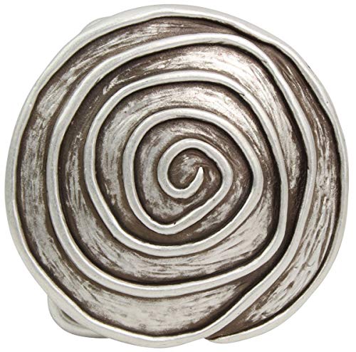 Gürtelschnalle Maze 4,0 cm | Buckle Wechselschließe Gürtelschließe 40mm Massiv | Wechselgürtel bis 4cm | Altsilber