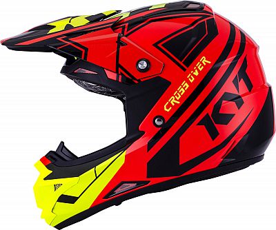 Suomy Helm KYT 56 Rot/Gelb