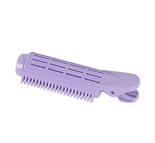 Hair Curler Rolls Hair Care Roller Haarwurzeln Natur Fluffy Haarspange Schlafen Keiner Wärme Kunststoff Lockenwickler Twist Hair Styling Heimwerkerutensilien 4-teilig DIY Wave Styling Kit(Purple 4pc)