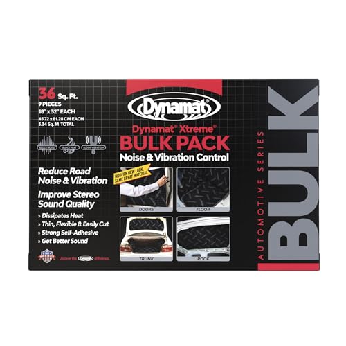 Dynamat 10455 Panamahut, schwarz, 18" x 32"