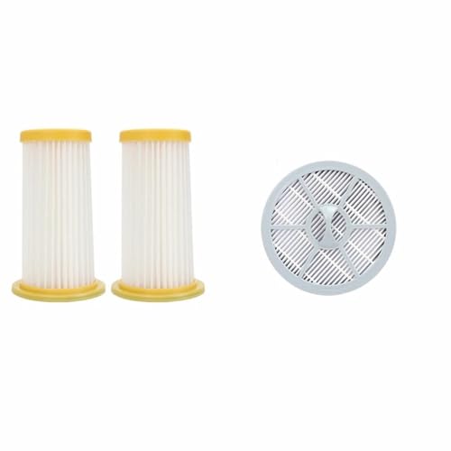 ZEMNLO Staubsaugerfilter und Luftauslass-HEPA-Filter, for FC8208 FC8250 FC8260 FC8262 FC8264 Staubsaugerzubehör Wartung von Vakuumfiltern(Size:SET 1)