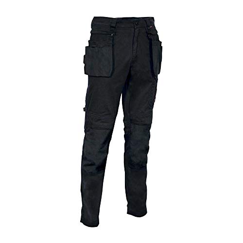 COFRA V568-1-05.Z48 KUDUS BOX Multipocket Hose, Schwarz/Schwarz, Größe 48